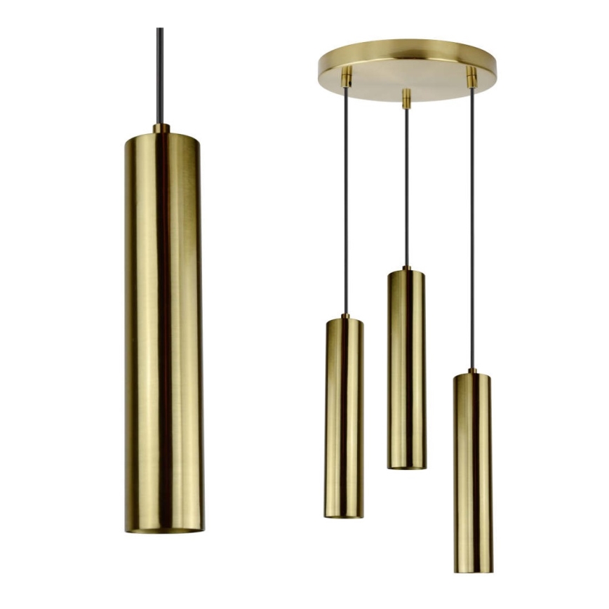 Lampadario su corda NAPOLI 3xGU10/8W/230V