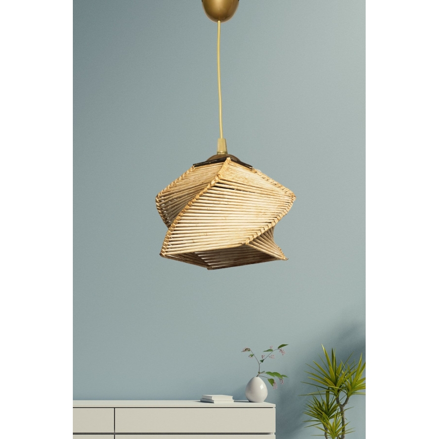 Lampadario su corda STYLO 1xE27/60W/230V