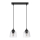 Lampadario su filo 2xE27/60W/230V