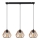 Lampadario su filo BERGO 3xE27/60W/230V bianco