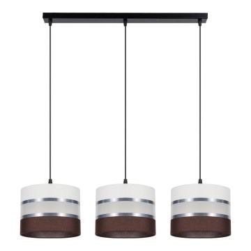 Lampadario su filo  CORAL 3xE27/60W/230V