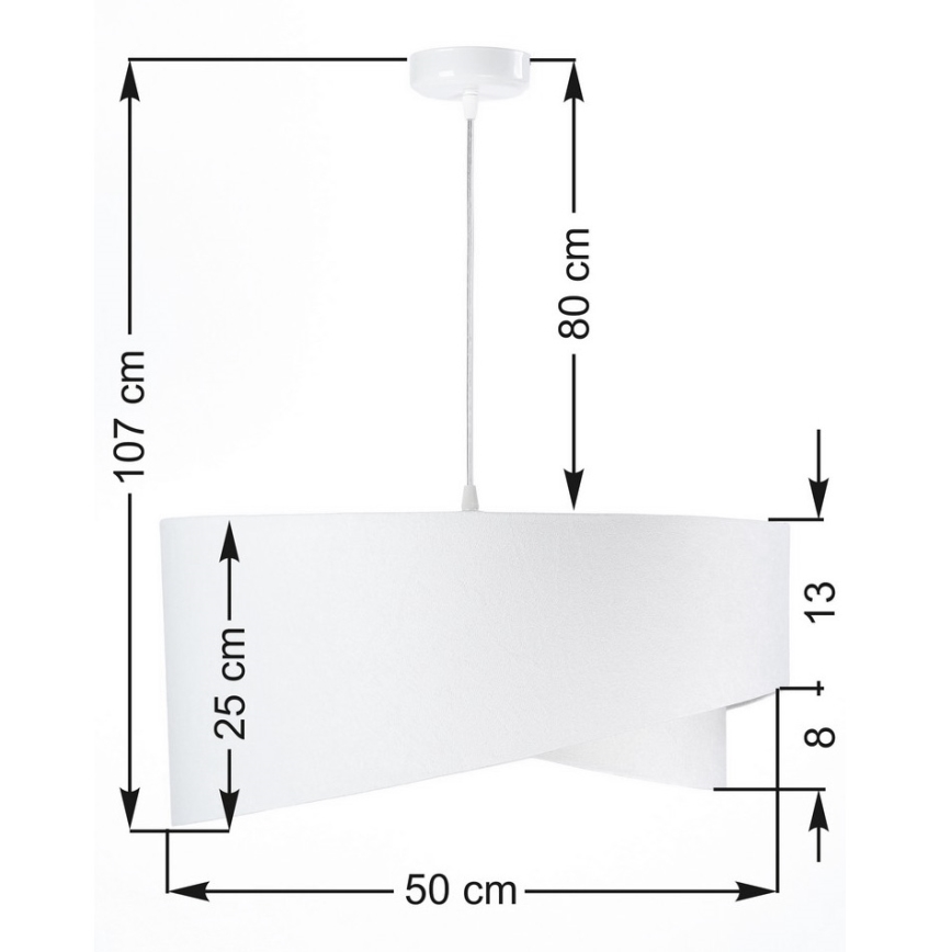 Lampadario a sospensione con filo GALAXY 1xE27/60W/230V