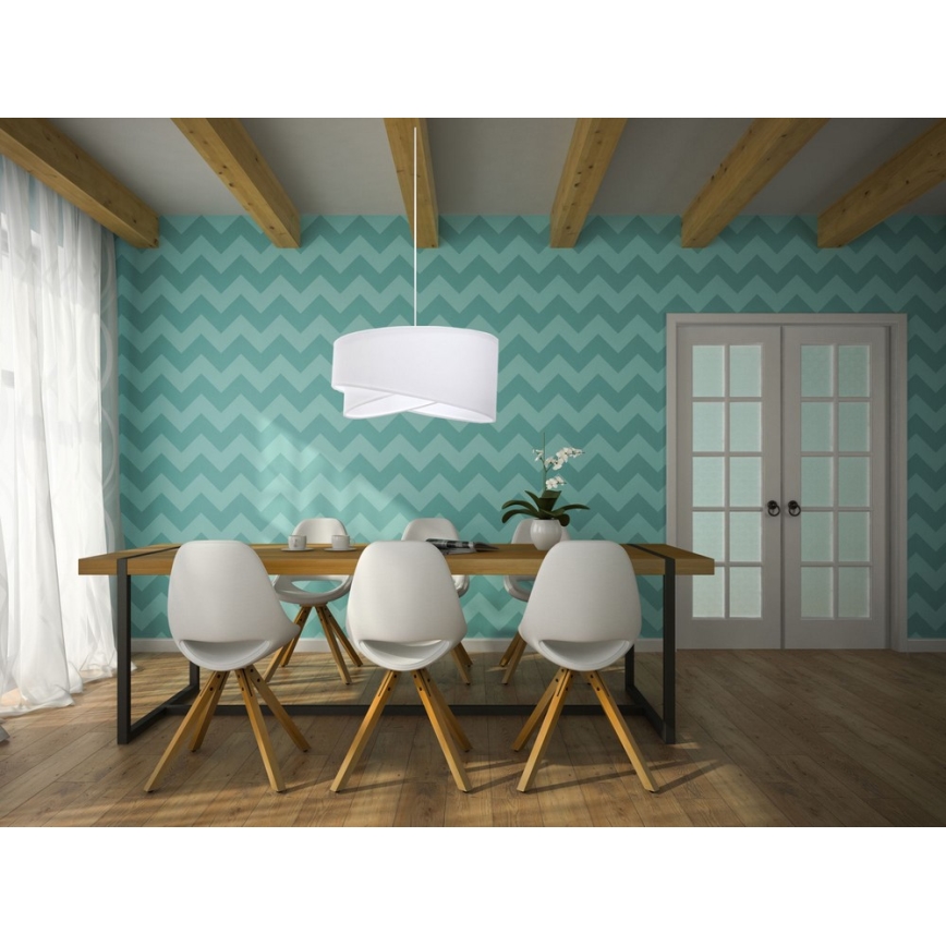 Lampadario a sospensione con filo GALAXY 1xE27/60W/230V