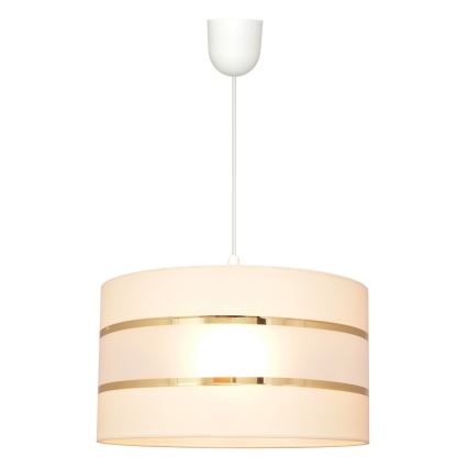 Lampadario su filo HELEN 1xE27/15W/230V crema