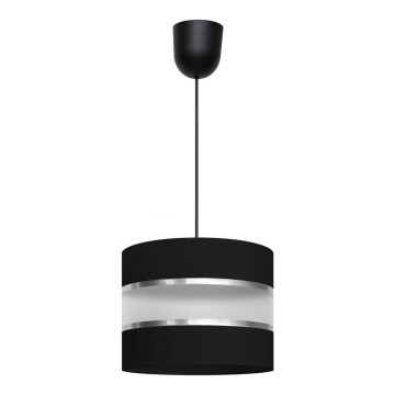 Lampadario su filo HELEN 1xE27/15W/230V nero