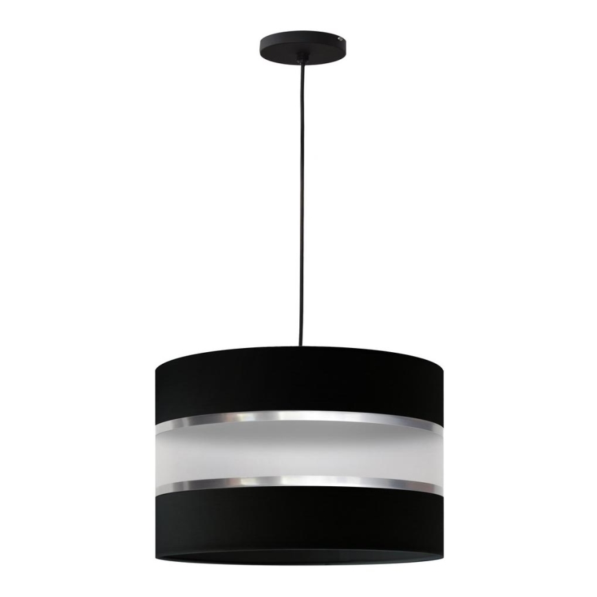 Lampadario su filo HELEN 1xE27/15W/230V nero