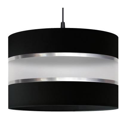 Lampadario su filo HELEN 1xE27/15W/230V nero