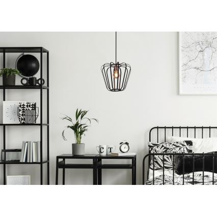 Lampadario su filo JONAS 1xE27/40W/230V
