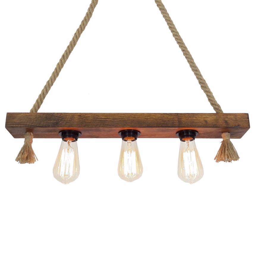 Lampadario su filo KUTUK 3xE27/40W/230V