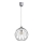 Lampadario su filo MERCURE 1xE27/15W/230V grigio