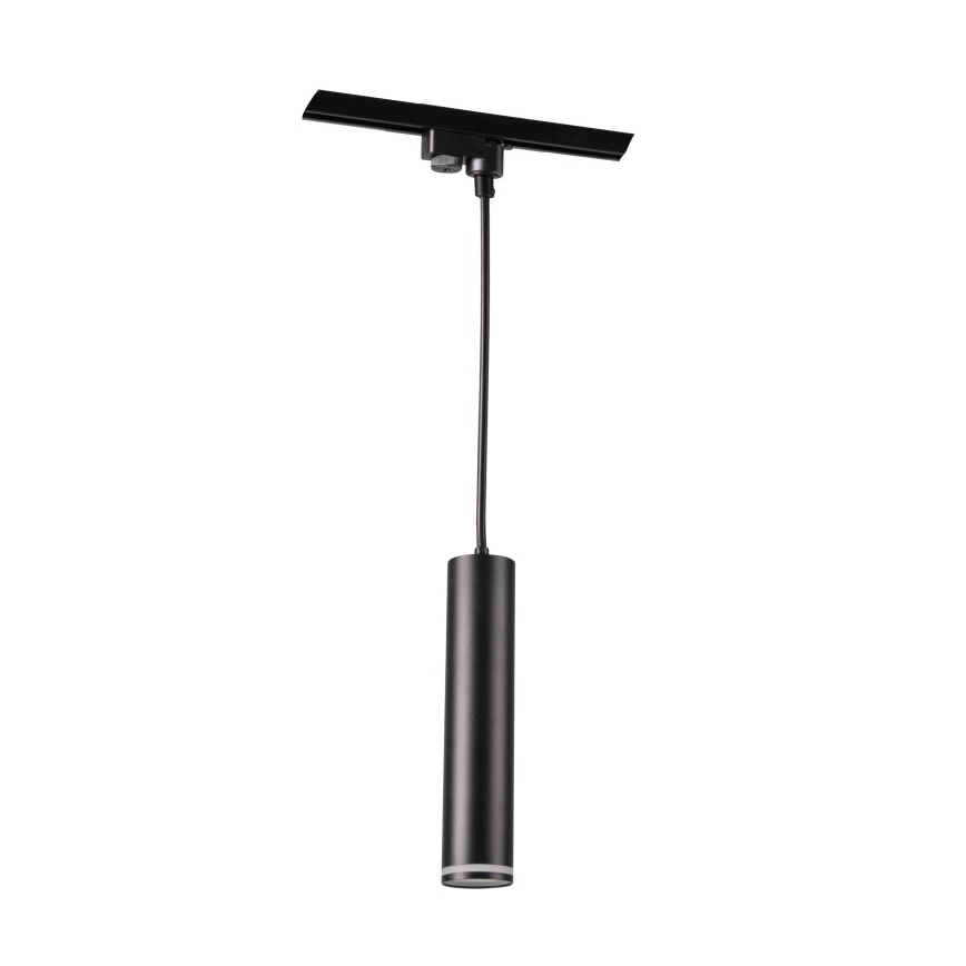 Lampadario su filo per sistema a binario PARIGI 1xGU10/10W/230V nero