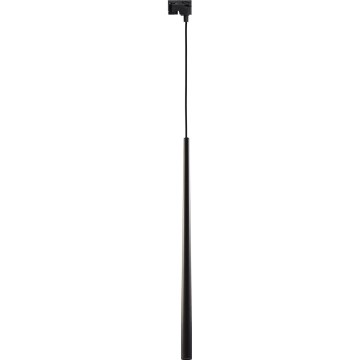 Lampadario su filo per sistema a binario PIANO 1xG9/8W/230V nero
