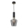 Lampadario su filo ROMA BLACK 1xE27/60W/230V