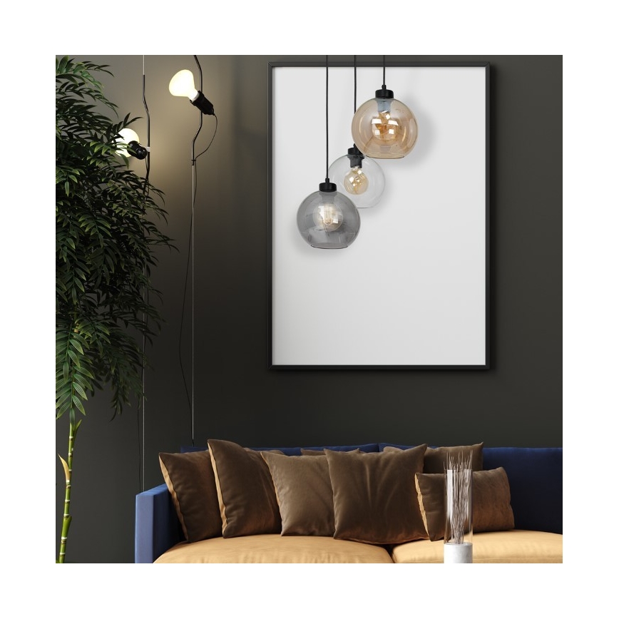 Lampadario su filo SOFIA 3xE27/60W/230V mix