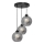 Lampadario su filo SOFIA 3xE27/60W/230V nero