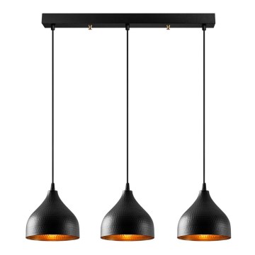 Lampadario su filo TATTOO 3xE27/40W/230V