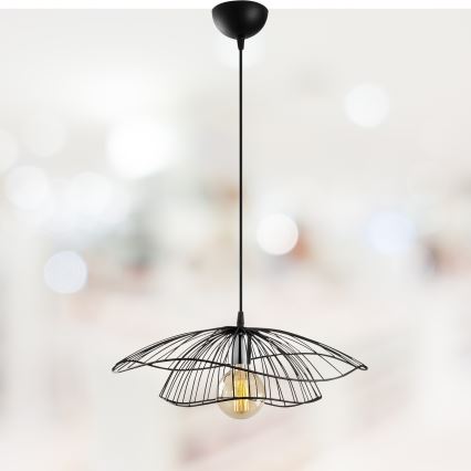 Lampadario su filo TEL 1xE27/40W/230V