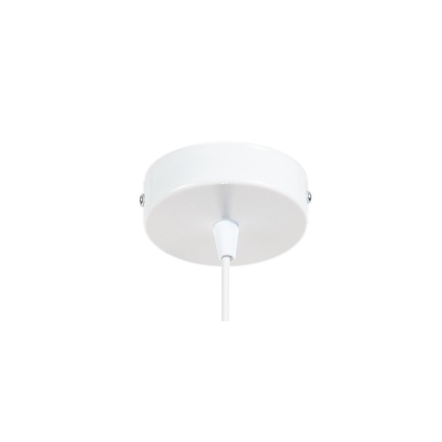 Lampadario su filo WILL 1xE27/60W/230V bianco