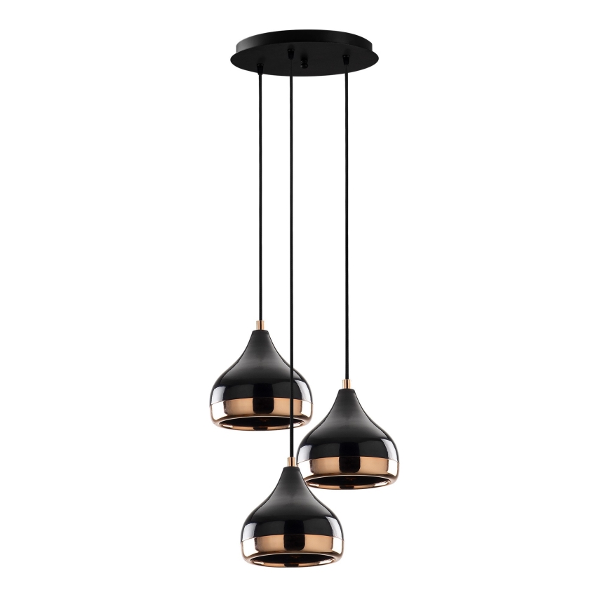 Lampadario su filo YILDO 3xE27/40W/230V