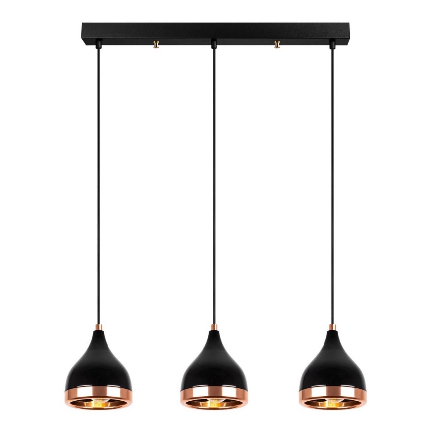 Lampadario su filo  YILDO 3xE27/60W/230V