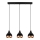 Lampadario su filo  YILDO 3xE27/60W/230V