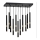 Lampadario su fune MONZA 11xG9/7W/230V