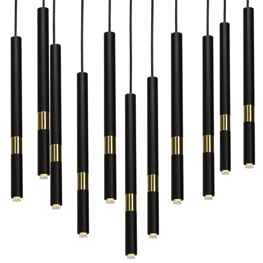 Lampadario su fune MONZA 11xG9/7W/230V