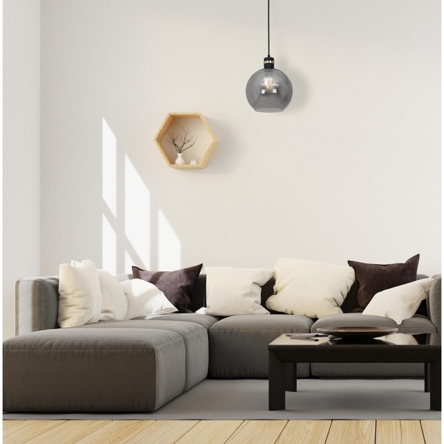 Lampadario su fune OMEGA 1xE27/60W/230V