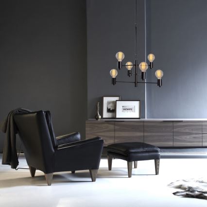 Lampadario su palo HEXA 6xE27/40W/230V