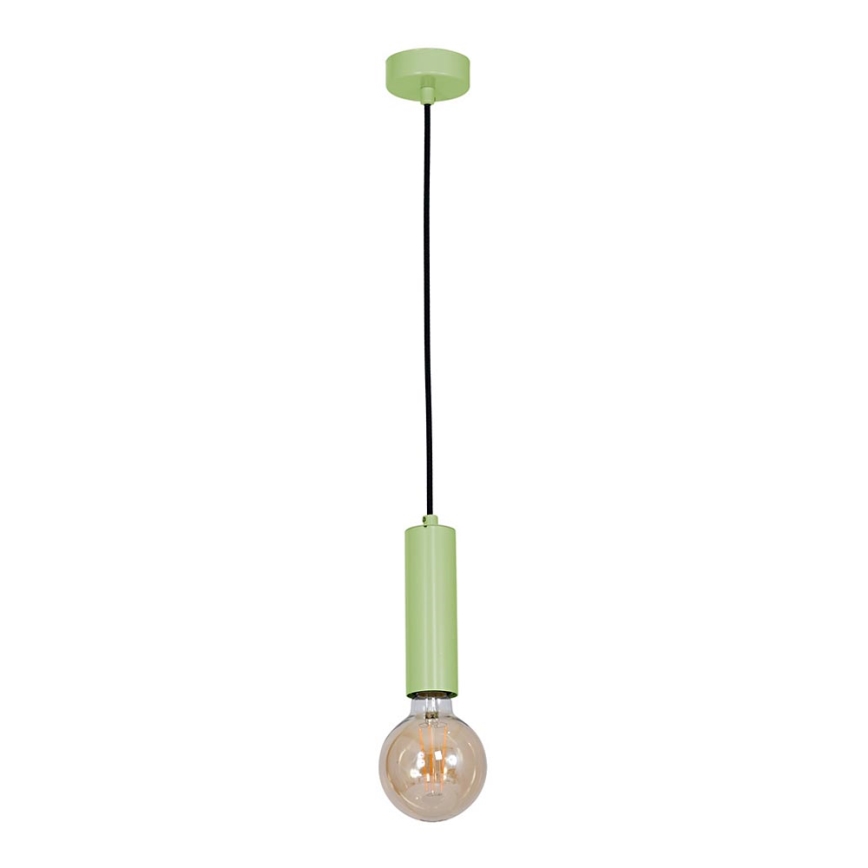Lampadario TUBES 1xE27/60W/230V verde