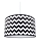 Lampadario ZYGZAK BLACK 1xE27/60W/230V
