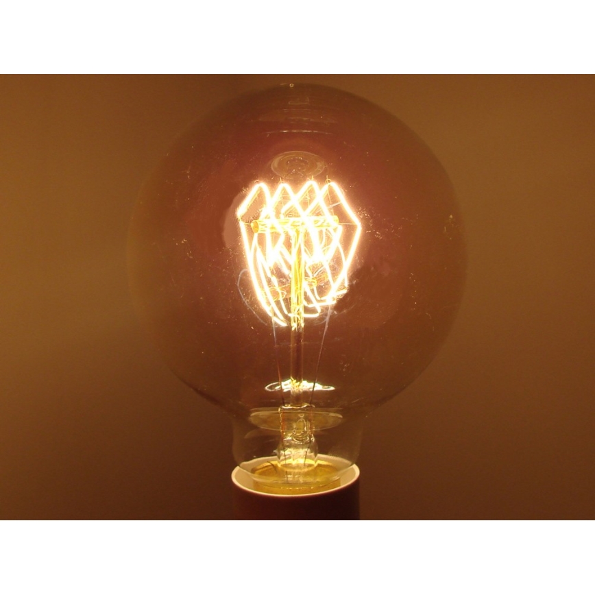 Lampadina decorativa dimmerabile per uso intensivo SELEBY G95 E27/60W/230V 2200K