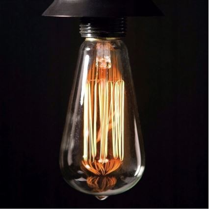 Lampadina decorativa dimmerabile SELEBY ST64 E27/60W/230V 2200K