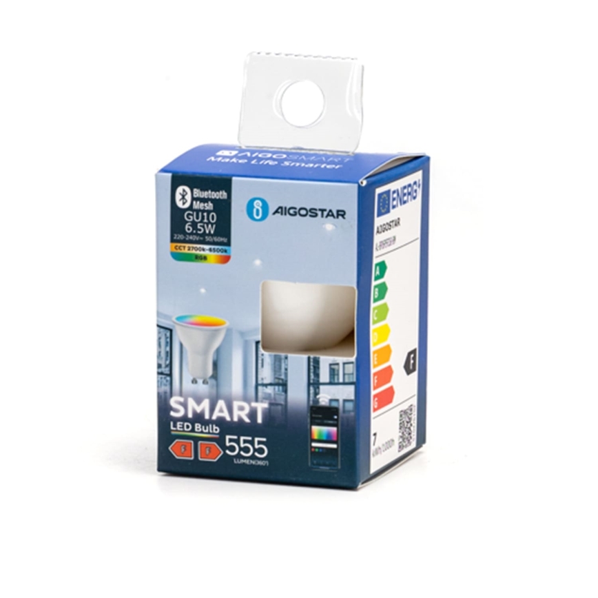 Lampadina dimmerabile LED RGBW MESH Smart GU10/6,5W/230V 2700-6500K - Aigostar