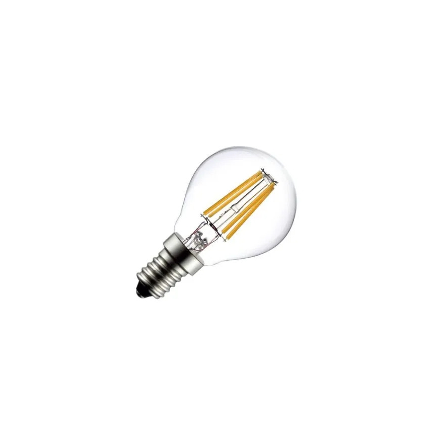 Lampadina LED a filamento G45 E14/6W/230V 3000K