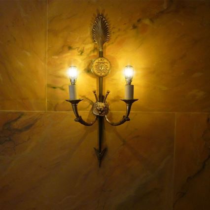 Lampadina LED a filamento ST26, attacco E14, 2W, 230V, 4000K