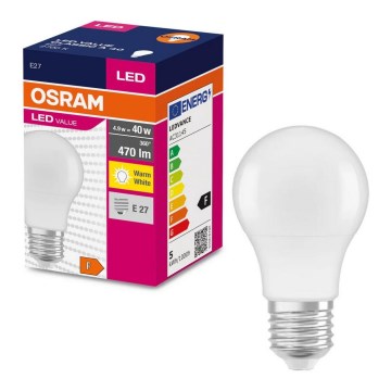 Lampadina LED A40 E14/4,9W/230V 2700K - Osram