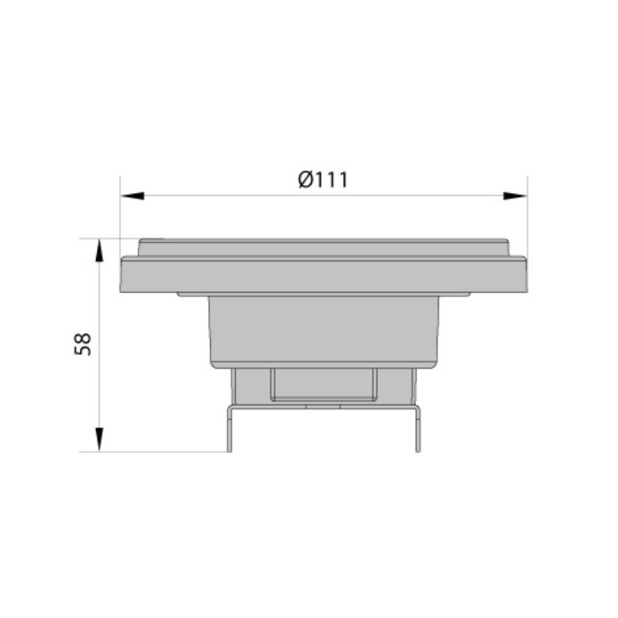 Lampadina LED AR111 G53/12W/12V 4000K