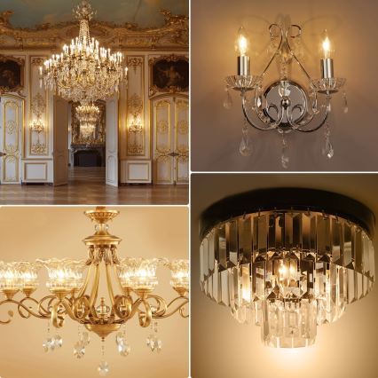 Lampadina LED C35 E14/4W/230V 2200K - Aigostar