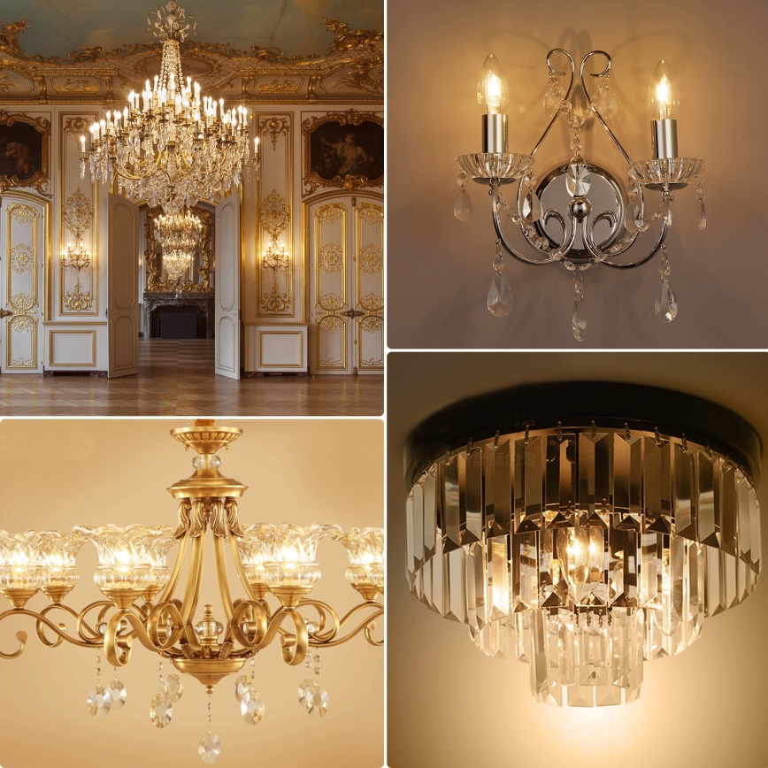 Lampadina LED C35 E14/4W/230V 2200K - Aigostar