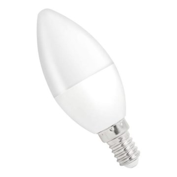 Lampadina LED C37 E14/8W/230V 6000K