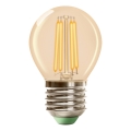 Lampadina LED CLASSIC AMBER G45 E27/6,5W/230V 2200K - Brilagi