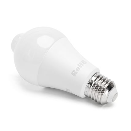 Lampadina LED con sensore di movimento e sensore crepuscolare A60 E27/6W/230V 6500K - Aigostar
