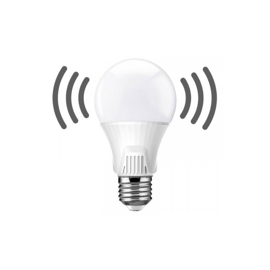 Lampadina LED con sensore E27/9W/230V 6500K