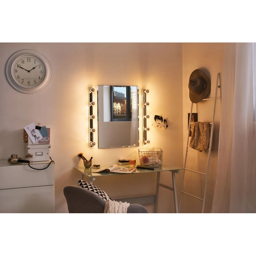 Lampadina LED con cupola a specchio CROWN E14/2,6W/230V 2700K - Paulmann 28663