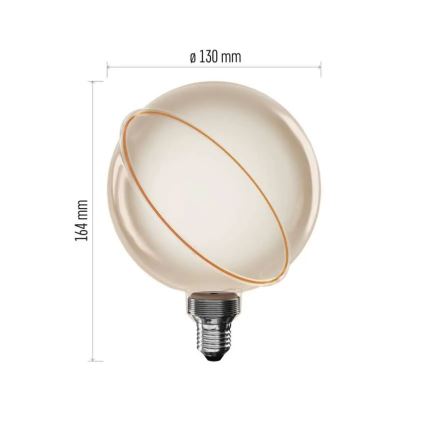 Lampadina LED DECO VINTAGE G130OA E27/4W/230V 1800K