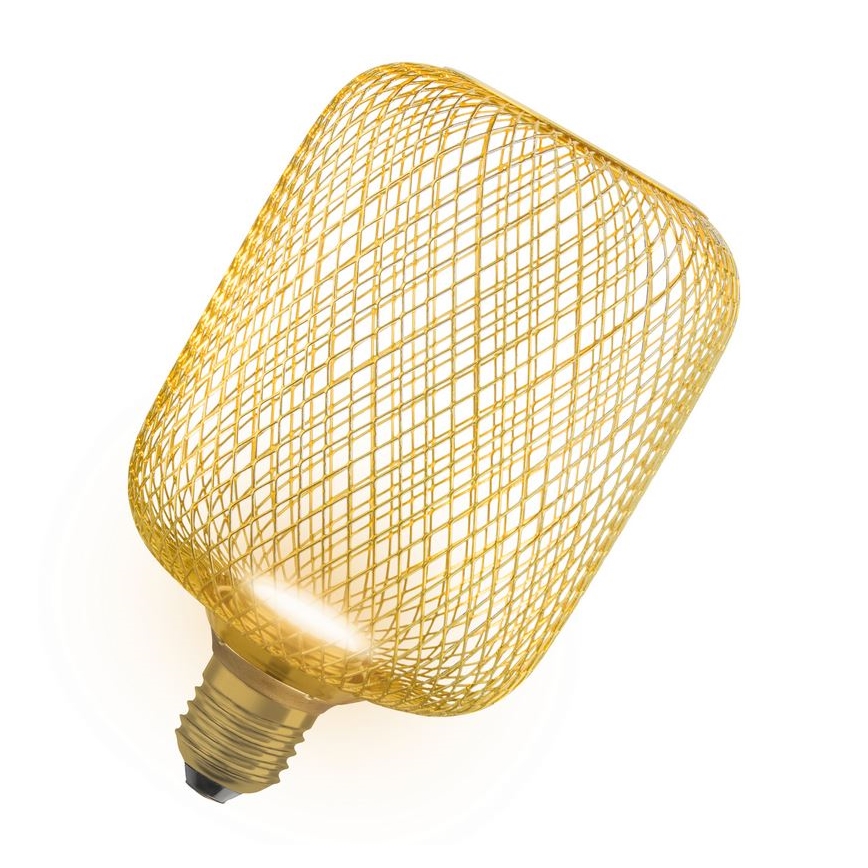 Lampadina LED DECOR FLAT E27/3,5W/230V 2700K oro - Osram