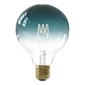 Lampadina LED dimmerabile a filamento FILAMENT G125 E27/4W/230V 1800K blu