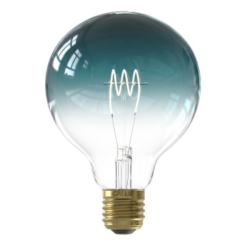 Lampadina LED dimmerabile a filamento FILAMENT G125 E27/4W/230V 1800K blu