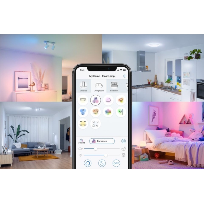 Lampadina LED Dimmerabile FILAMENT A60 E27/6,7W/230V 2700-6500K CRI 90 Wi-Fi - WiZ
